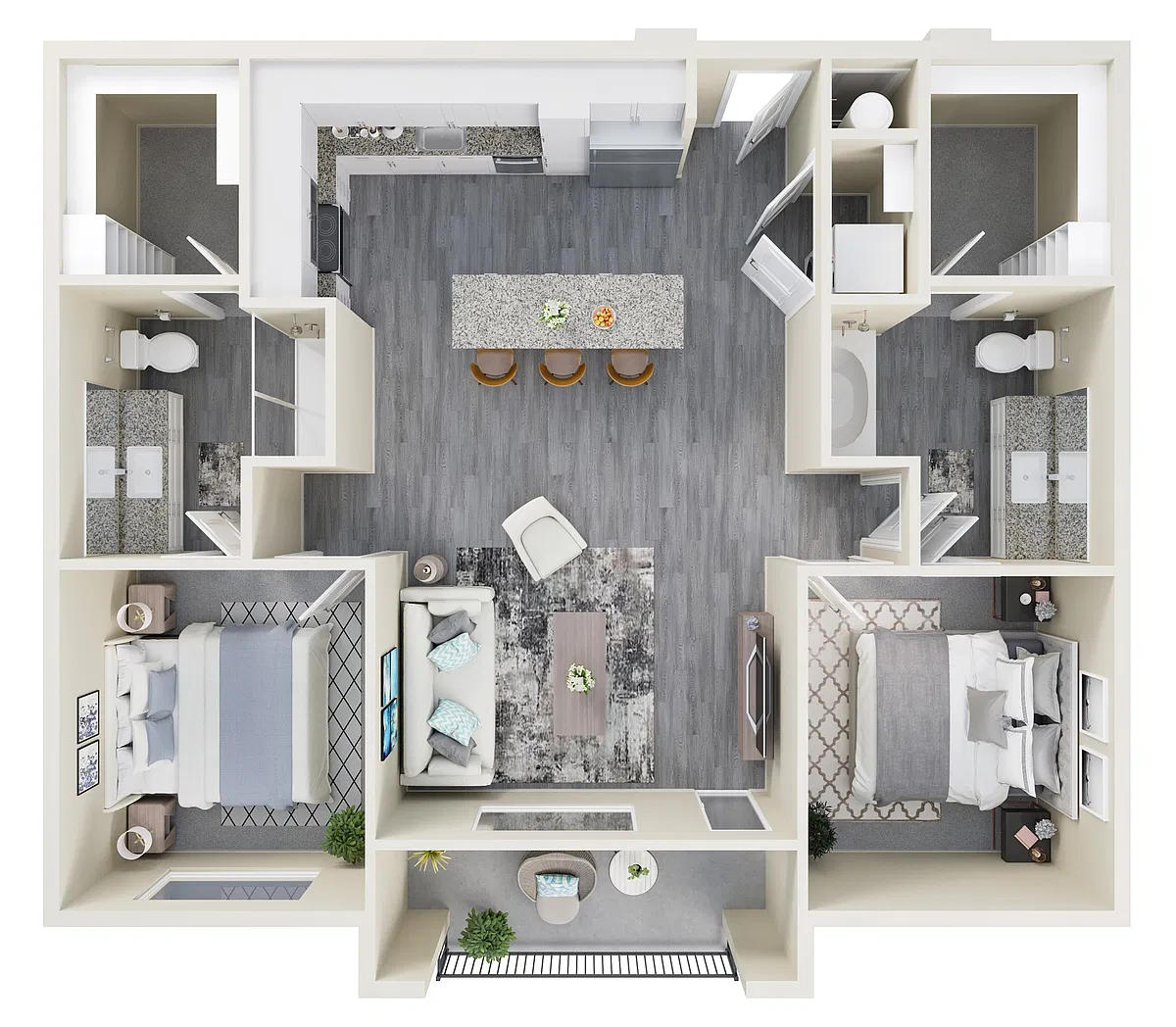 Floor plan B1