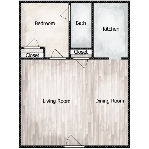 Floor plan The Sam