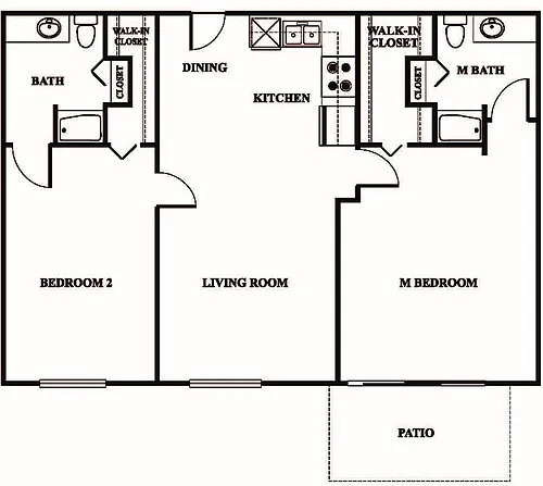 Floor plan B2
