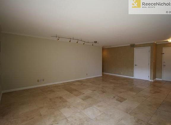 Open concept with Travertine Tile