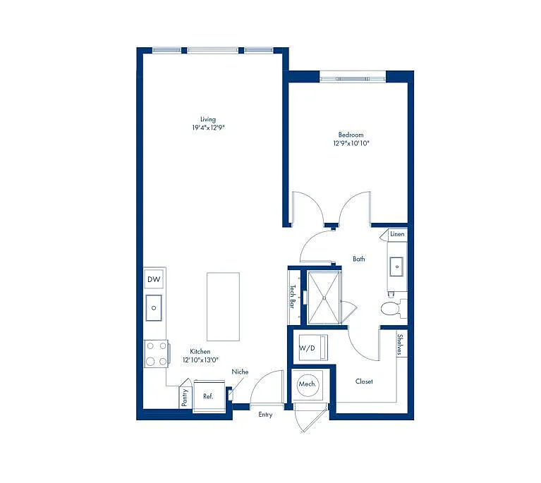 Floor plan A17