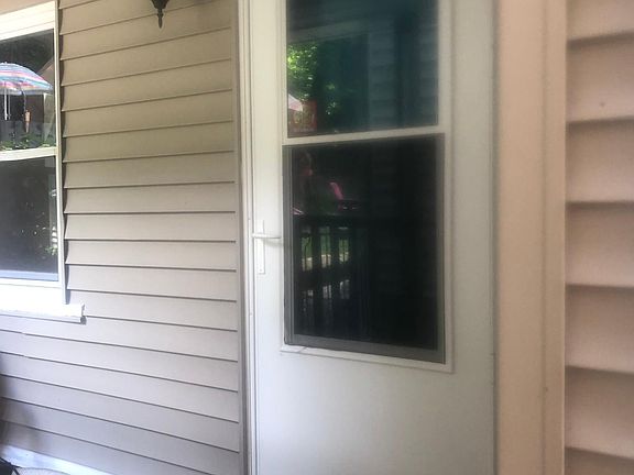 Side entrance.