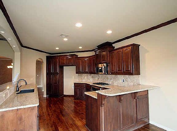Kitchen with Granite Countertops