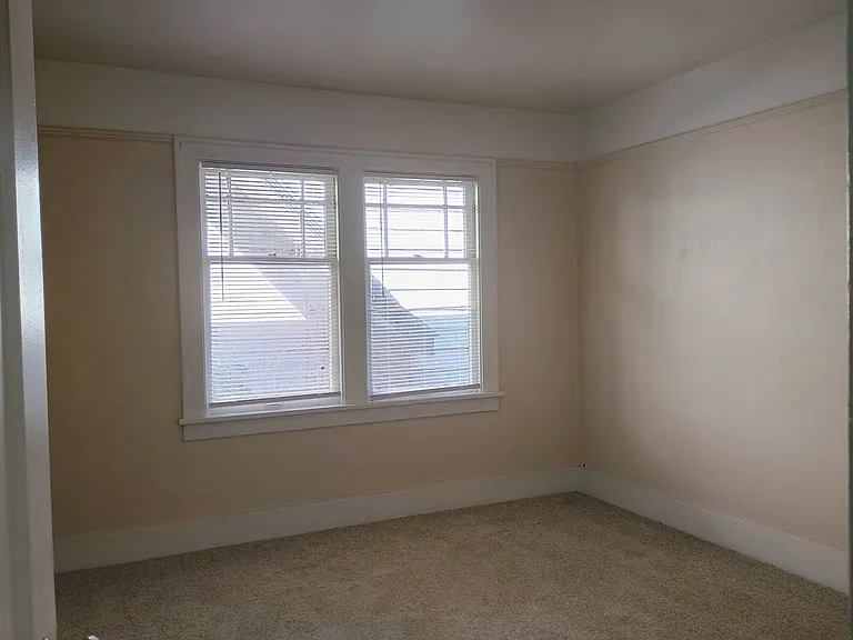 Bedroom view from hallway.