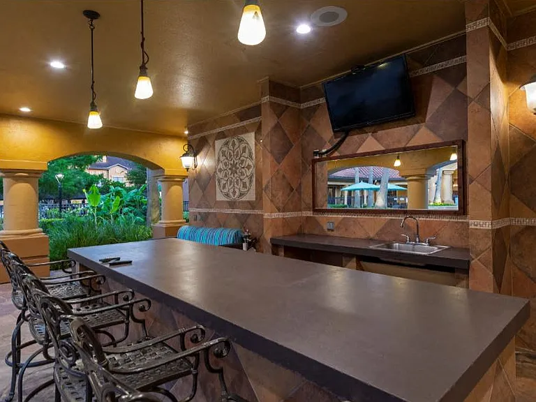 Estancia Patio Bar Area