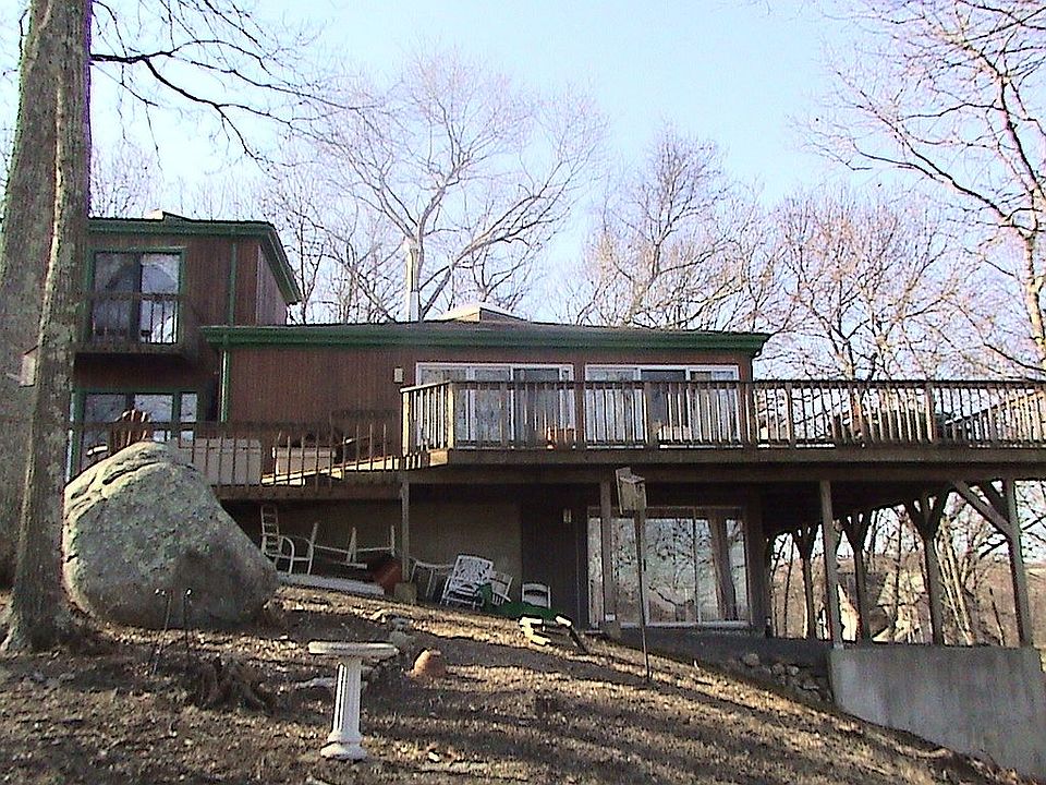 back yard over 1 acre