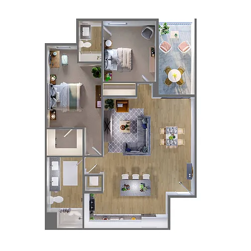 Floor plan Plan 3