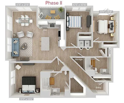 Floor plan C2U