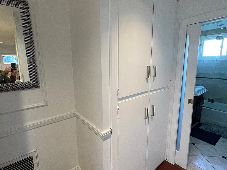 Linen closet off 1st bathroom
