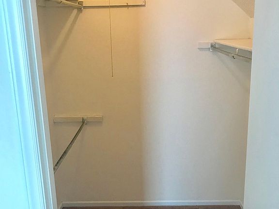 Closet in bedroom