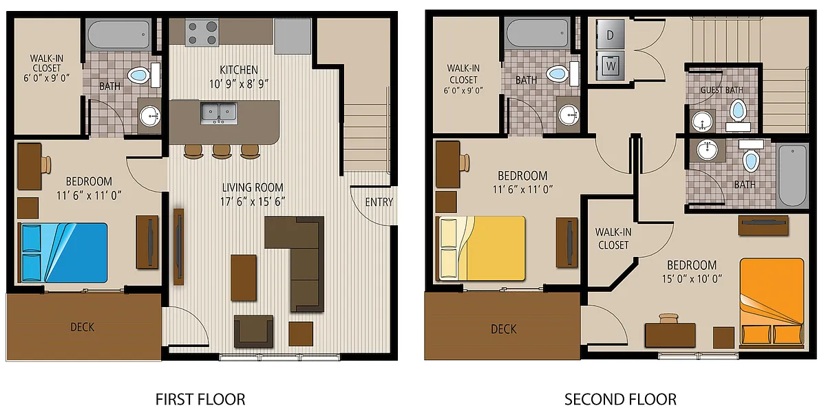 Floor plan Dripping Springs 3x3.5