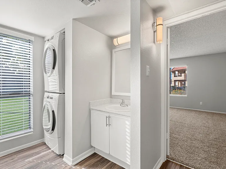 Washer and Dryer Area