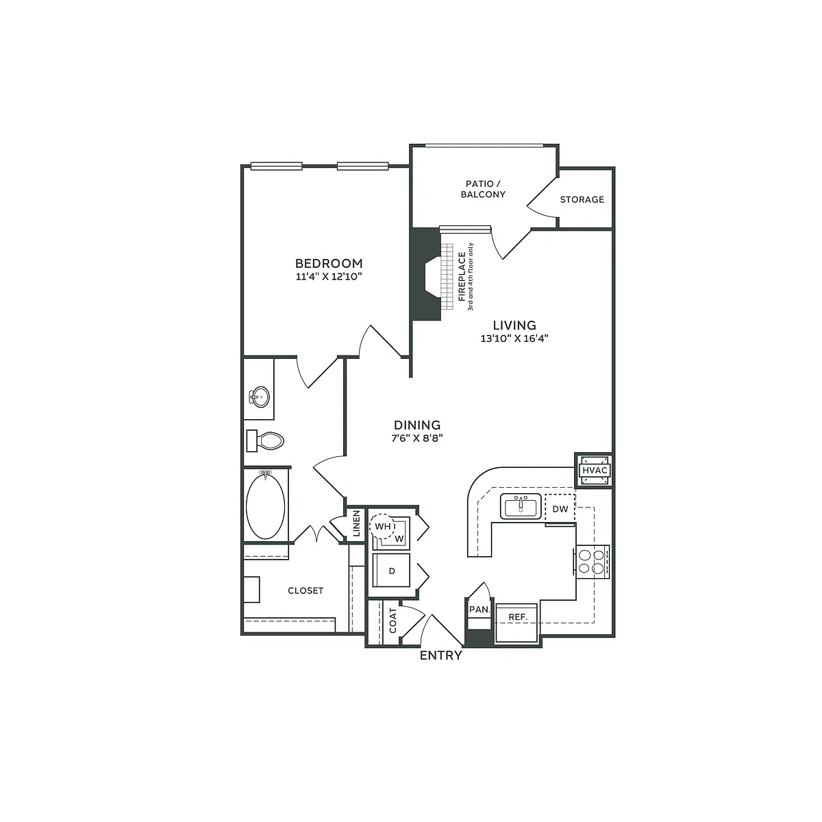 Floor plan A5 Classic