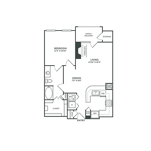 Floor plan A5 Classic