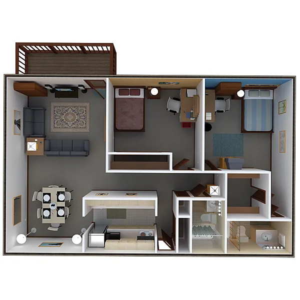 Floor plan Maxwell