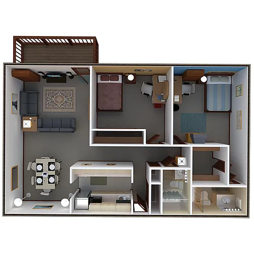 Floor plan Maxwell