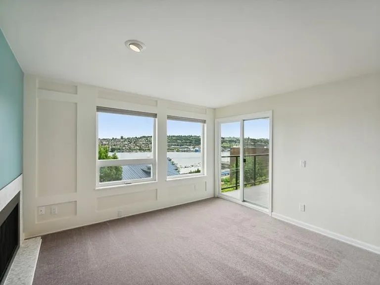 living room with views
