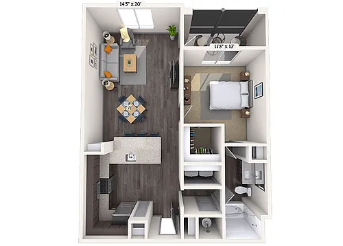 Floor plan Market II