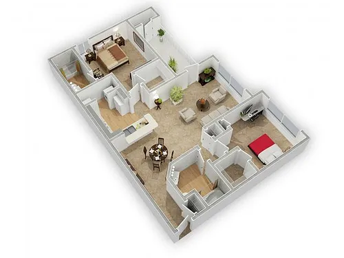 Floor plan The Hawthrone