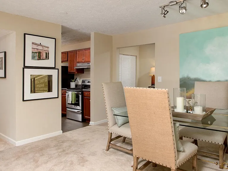 Model Apartment Dining Area