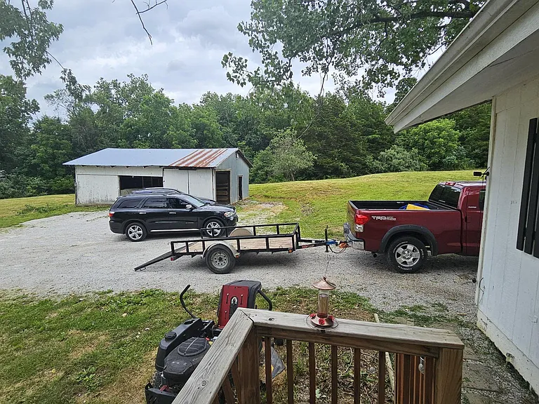 Looking off front deck
