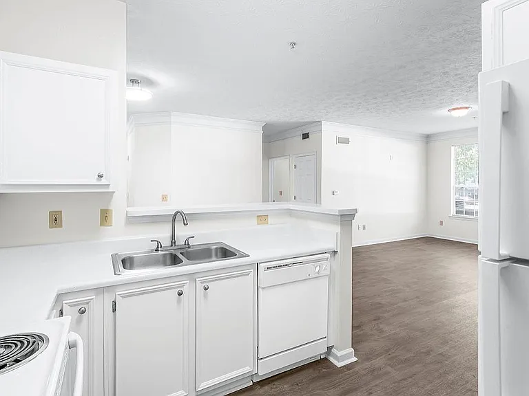 Spacious Kitchen at Lake St James Apartments