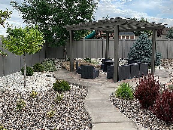 Pergola - Back Yard corner