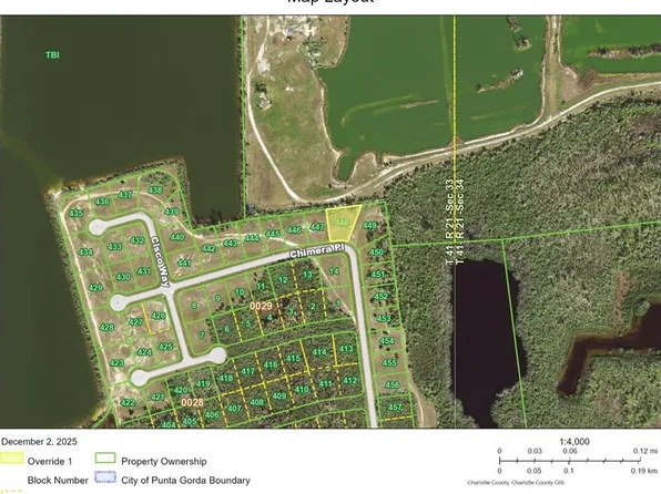 11536 CHIMERA PLACE LOT 448, PLACIDA, FL 33946