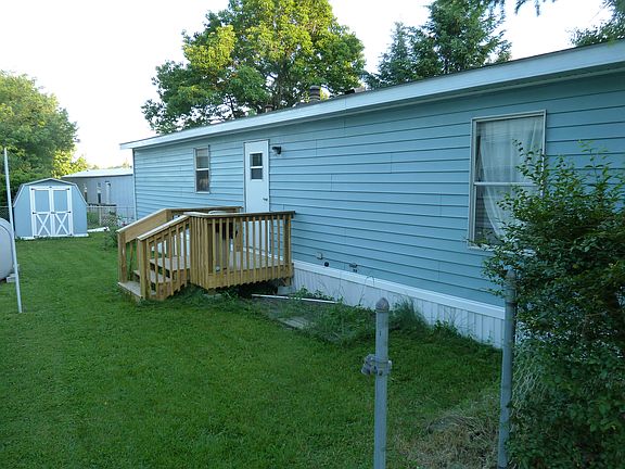 Rear of the Double Wide