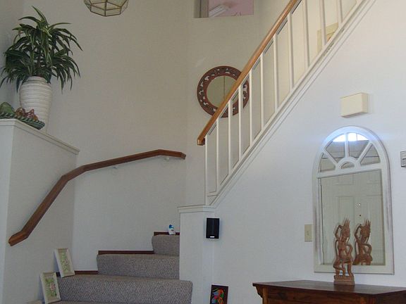 Second floor stairs