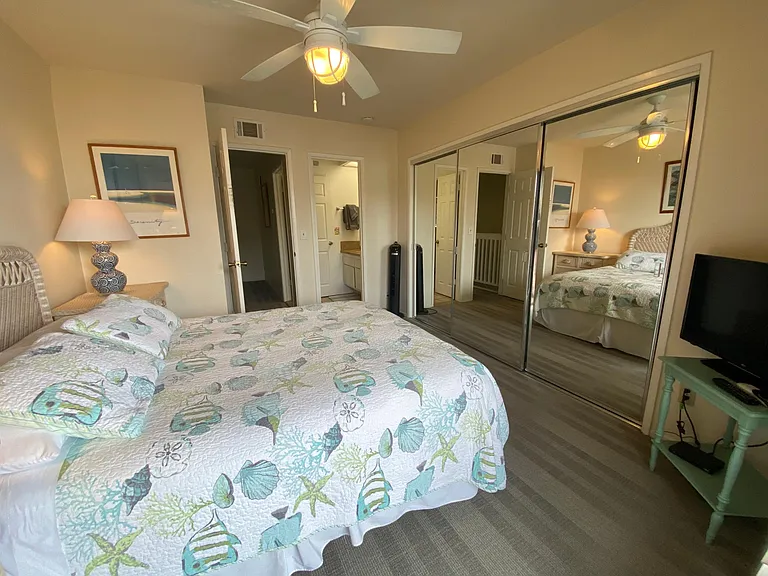 Master Bedroom with jack in Jill Bathroom