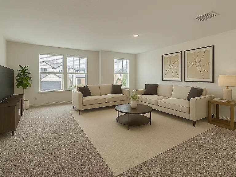 Upstairs game room