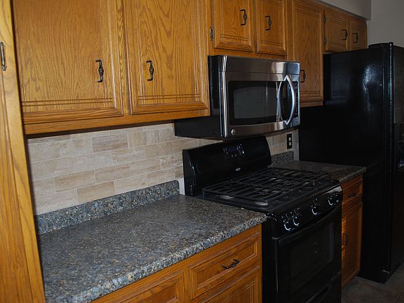 Range, Microwave, Fridge