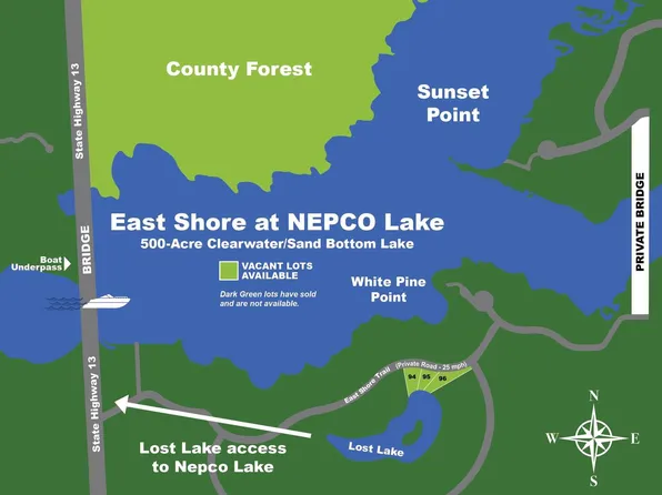 Lot 94 E Shore Trail #94, Wisconsin Rapids, WI 54494