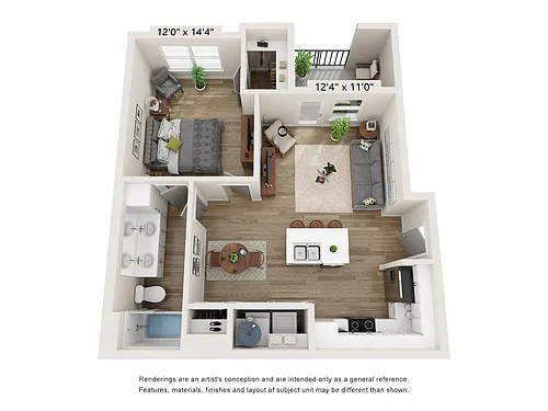 Floor plan A3 - Acacia