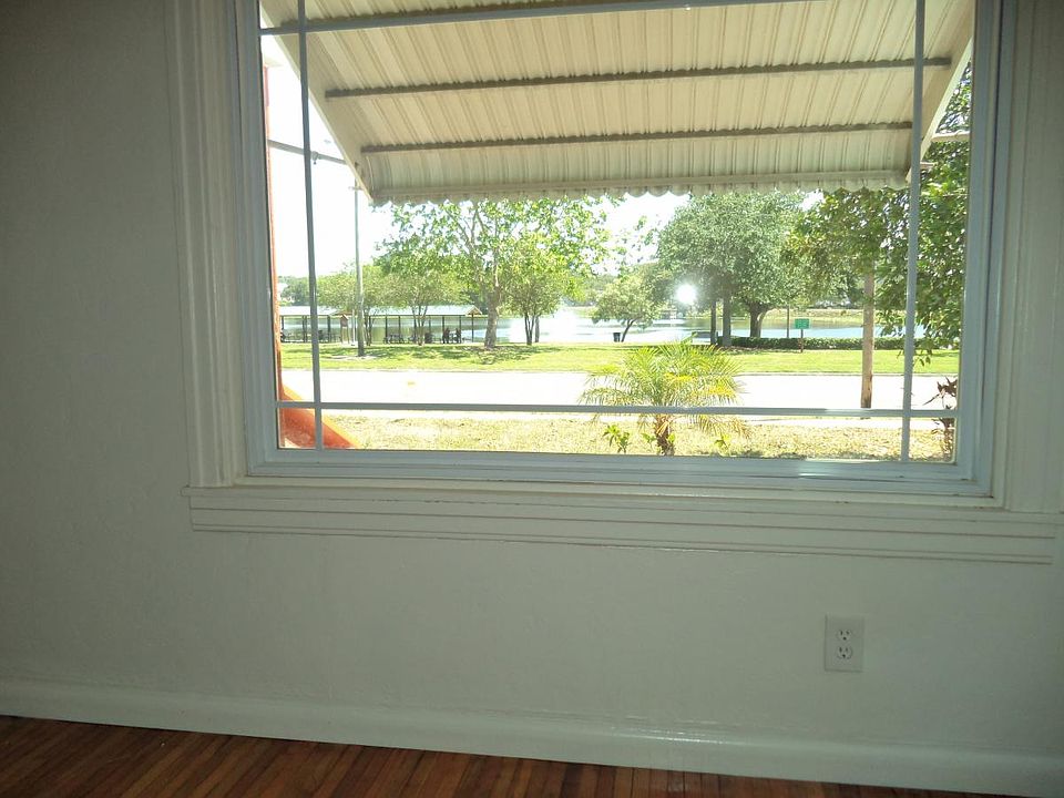 Picture window over looks lake - beautiful wide open view!