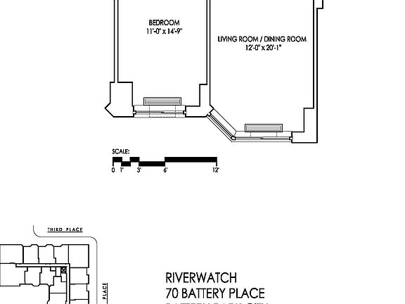 2nd image of 70 Battery Pl APT 617