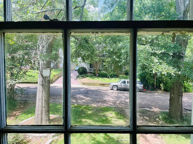 View of St Ann St from bedroom front window