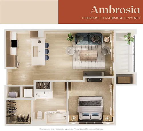 Floor plan Ambrosia
