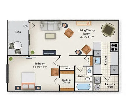 Floor plan A