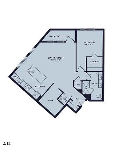 Floor plan A14