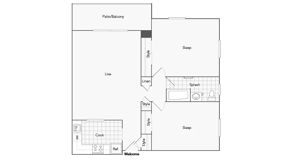 Floor plan Bethesda