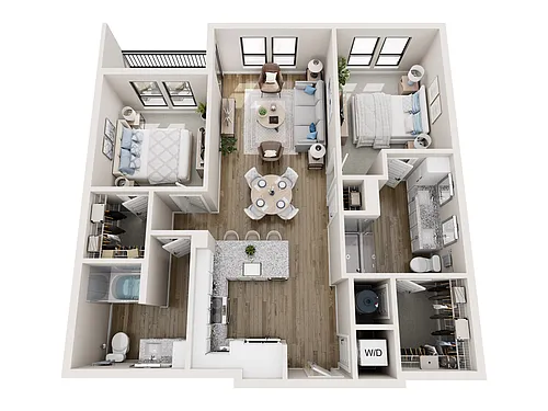 Floor plan B3