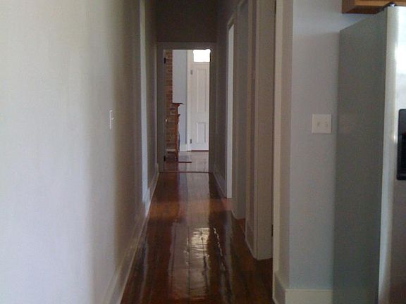 view down hall