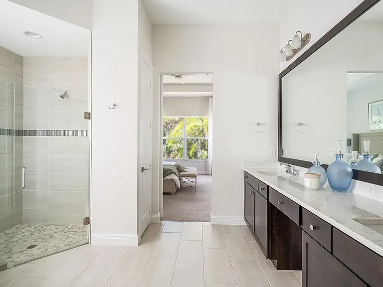 Master bathroom.