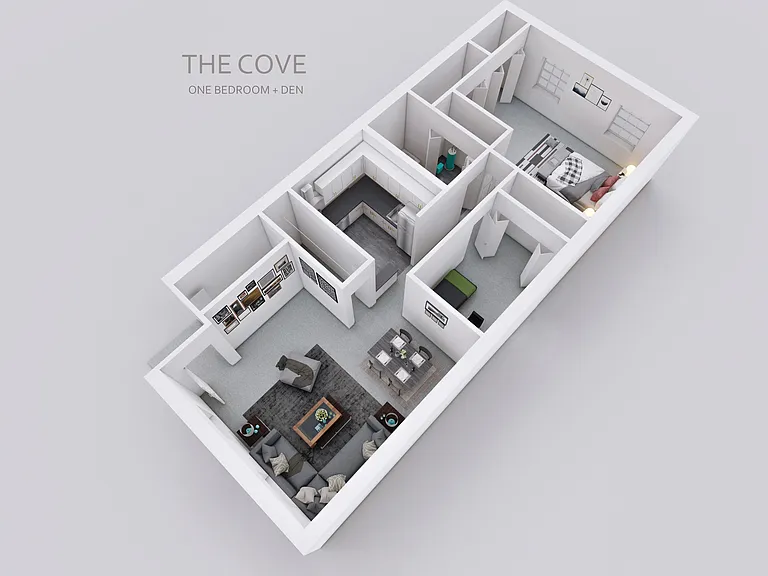 The Cove - One Bedroom + Den The Cove - One Bedroom + Den