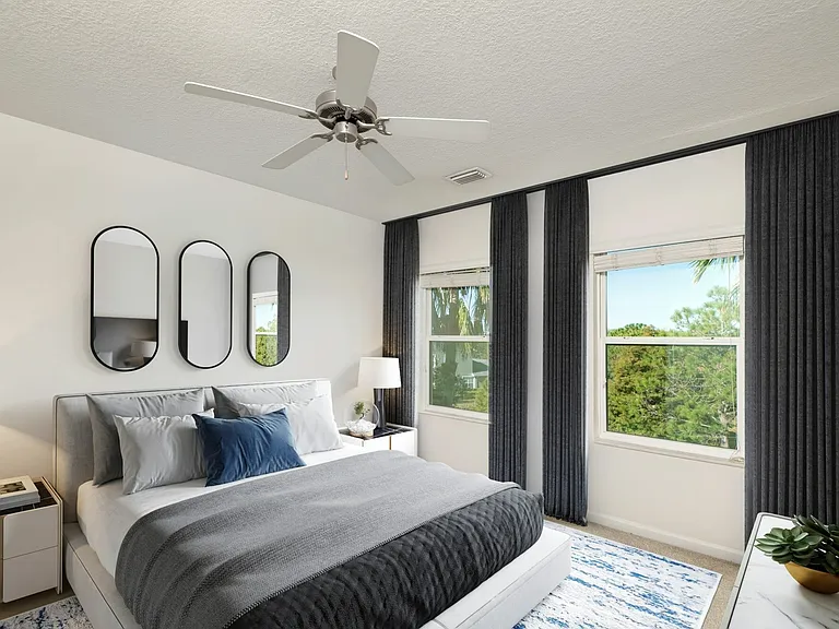 The Marq Highland Park Apartments Bedroom