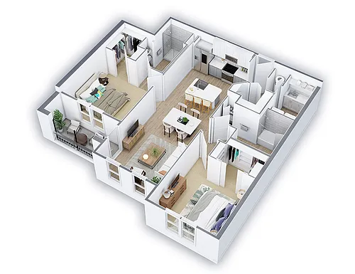 Floor plan B2