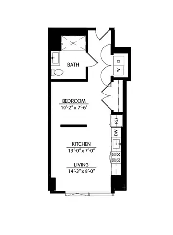 Floor plan Convertible N