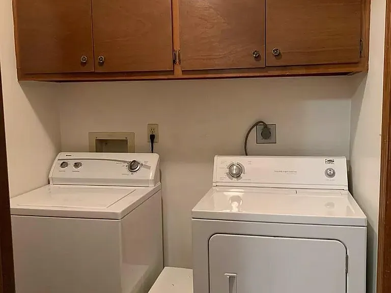 In house laundry.